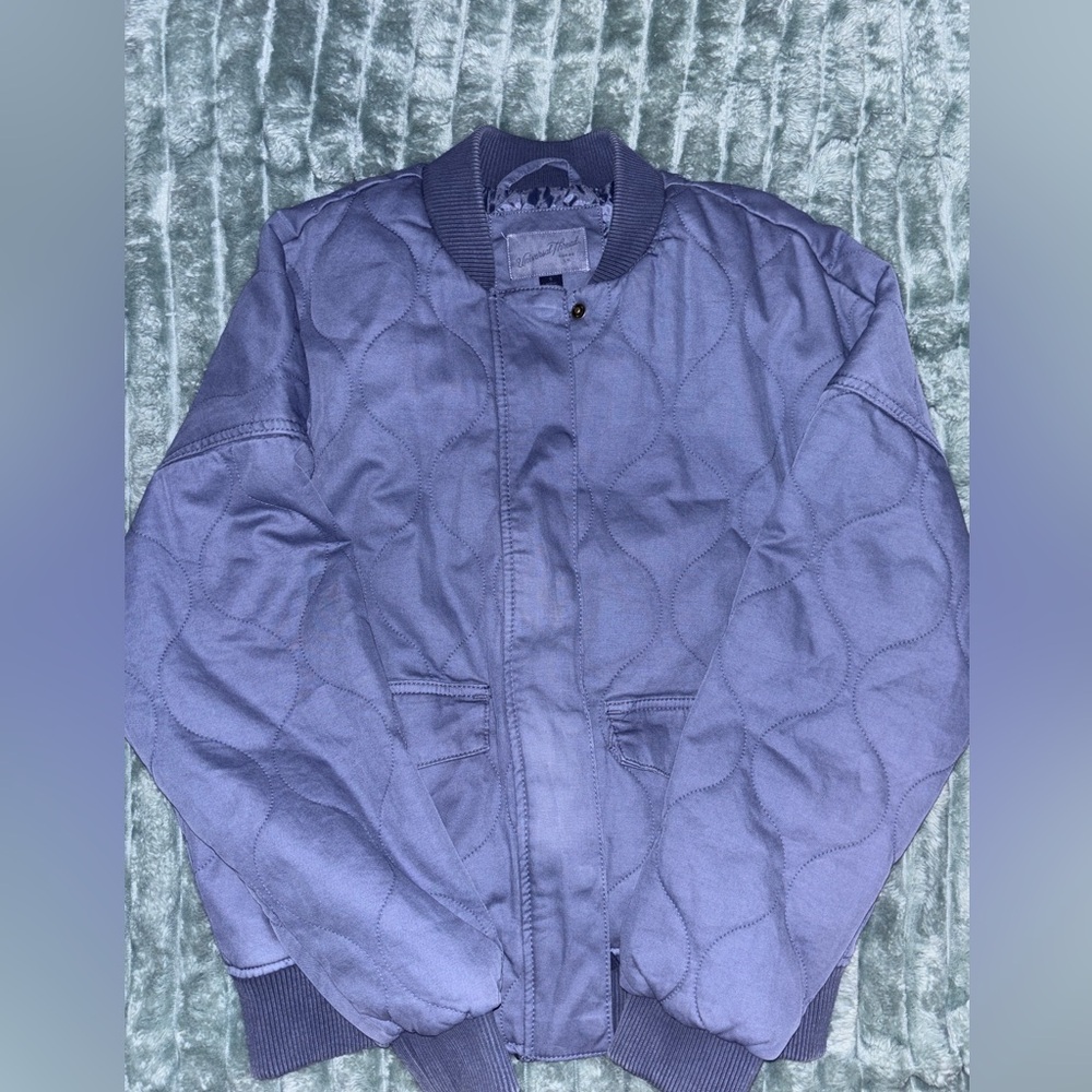 Blue Universal Thread Bomber Jacket